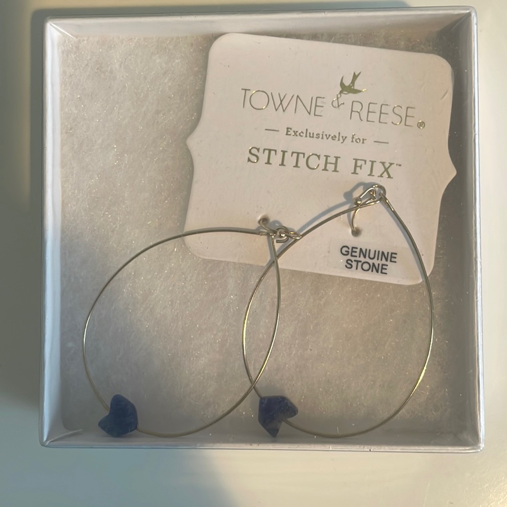 BRAND NEW, NEVER WORN Towne & Reese earrings